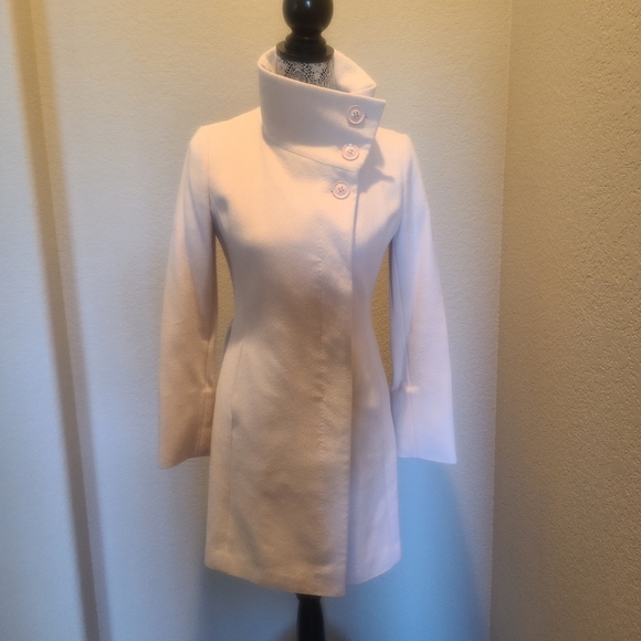 Winter coat, light pink, Japanese brand Le Souk size 36 (US size 2) - Picture 8 of 14